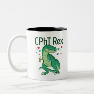 Caneca De Café Em Dois Tons Technician Tech CPhT Rex