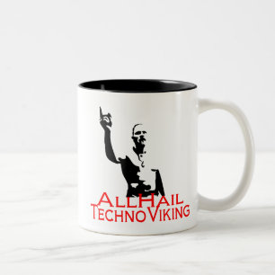 Caneca De Café Em Dois Tons Techno Viking (café)