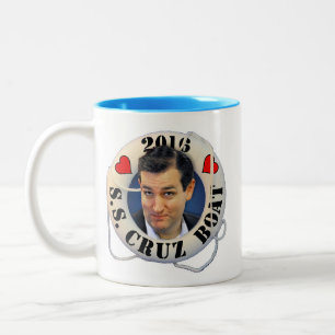 Caneca De Café Em Dois Tons Ted Cruz 2016