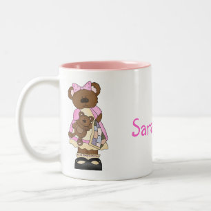 Caneca De Café Em Dois Tons Teddy Bears Custom Mug