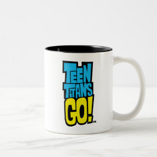 Caneca De Café Em Dois Tons Teen Titans Go! Logo