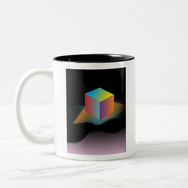 Caneca De Café Em Dois Tons tela_trabalho_1 (Esquerda)