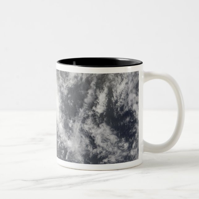 Caneca De Café Em Dois Tons Tempestade tropical Josephine (Direita)