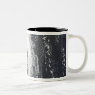Caneca De Café Em Dois Tons Tempestade tropical Krovanh