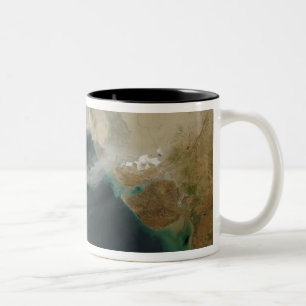 Caneca De Café Em Dois Tons Tempestades da poeira
