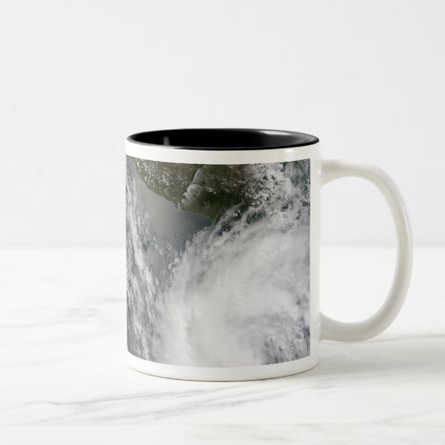 Caneca De Café Em Dois Tons Tempestades Tropicais Blas e Celia (Direita)