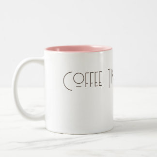 Caneca De Café Em Dois Tons Tempo de café Mug
