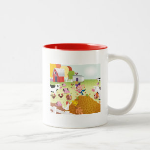 Caneca De Café Em Dois Tons Tempo de Contagem - Quintal