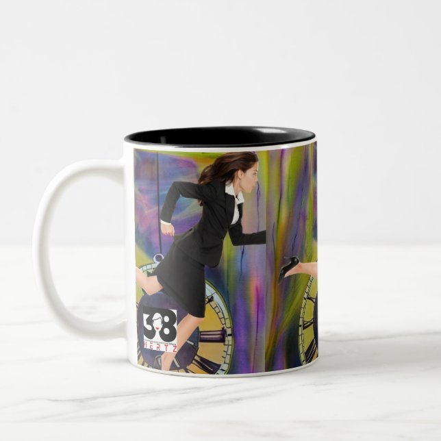 Caneca De Café Em Dois Tons Tempo esgotado (Esquerda)