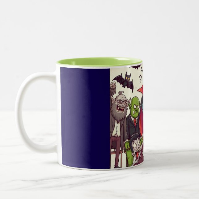 Caneca De Café Em Dois Tons Tempos diabolicamente bons (Esquerda)