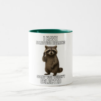 Caneca De Café Em Dois Tons Tenho Audição Seletiva Desculpe Você Não Foi Selec