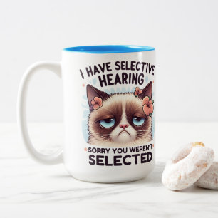 Caneca De Café Em Dois Tons Tenho Audição Seletiva Presente Divertido para Ama