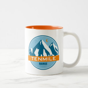 Caneca De Café Em Dois Tons Tenmile Range Colorado