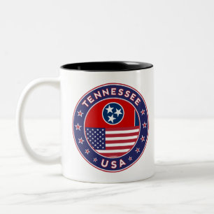 Caneca De Café Em Dois Tons Tennessee
