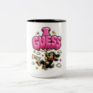 Caneca De Café Em Dois Tons Tente Novamente Personalizado Divertido Sarcástico