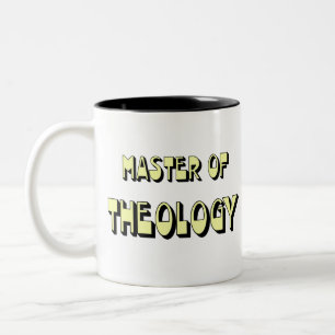 Caneca De Café Em Dois Tons Teologia