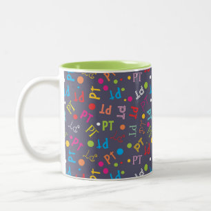 Caneca De Café Em Dois Tons Terapêutica Física