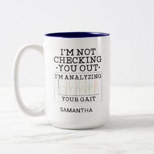 Caneca De Café Em Dois Tons Terapêutica Física Não Está Fazendo Você Sair