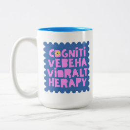 Caneca De Café Em Dois Tons Terapia Cognitivo-Comportamental