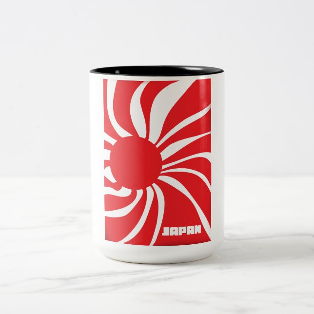 Caneca De Café Em Dois Tons Terra do Sol Ascensão - Japão (Centro)