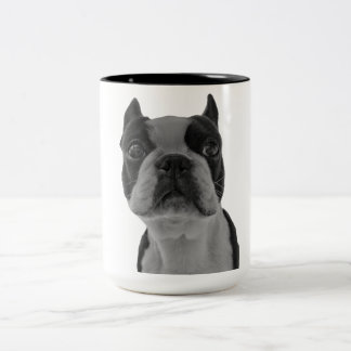 Caneca De Café Em Dois Tons Terrier de Boston