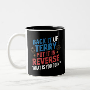 Caneca De Café Em Dois Tons Terry, Dê Ré, Faça o Incrível Fogos de Artifício 