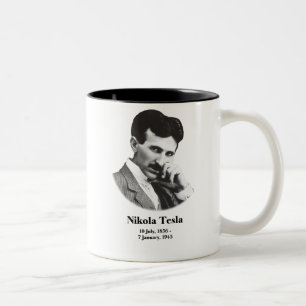 Caneca De Café Em Dois Tons Tesla novo