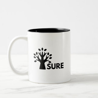Caneca De Café Em Dois Tons tesouro