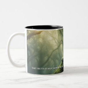 Caneca De Café Em Dois Tons Tesouros do Tao Te Ching 005