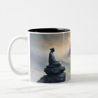 Caneca De Café Em Dois Tons Tesouros do Tao Te Ching 013