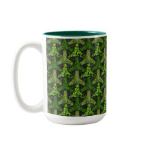 Tesselação geométrica do musgo de bisamão