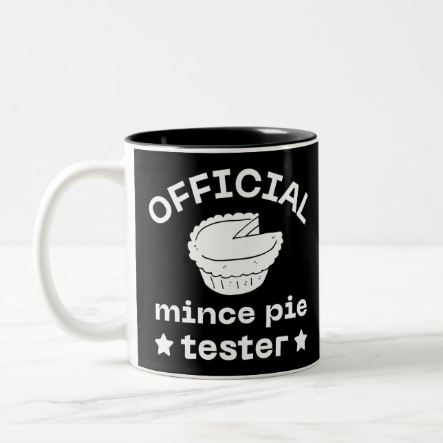Caneca De Café Em Dois Tons Testador oficial do Mince (Esquerda)