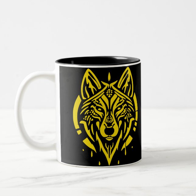 Caneca De Café Em Dois Tons Tête de loup (Esquerda)