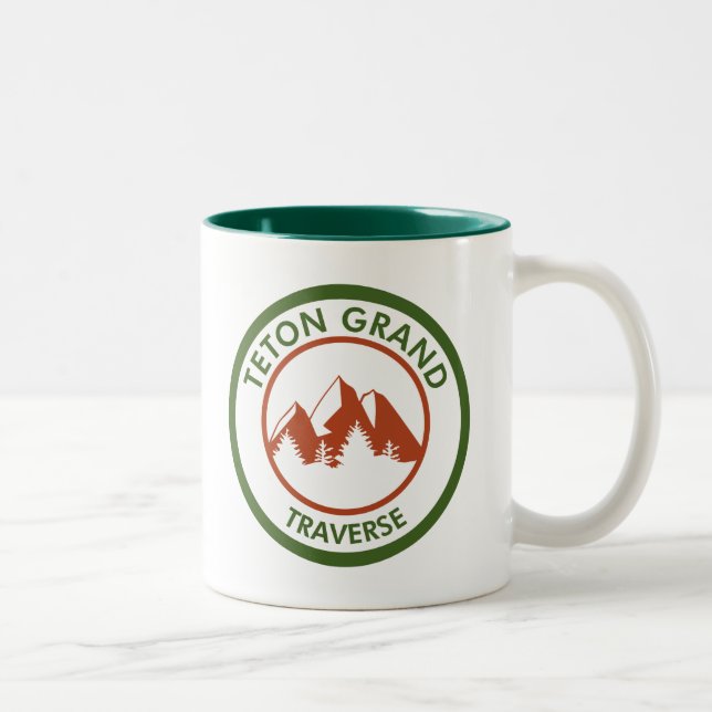 Caneca De Café Em Dois Tons Teton Grand Traverse (Direita)