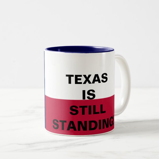CANECA DE CAFÉ EM DOIS TONS TEXAS (Frente Esquerda)