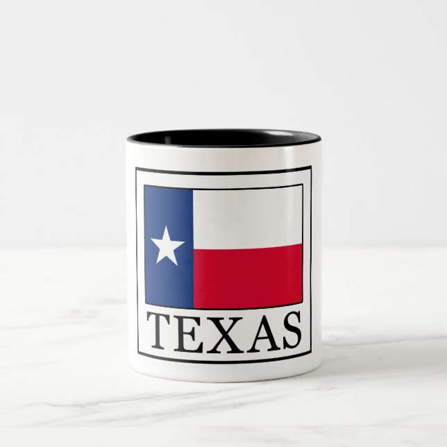 Caneca De Café Em Dois Tons Texas (Centro)