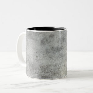 Caneca De Café Em Dois Tons textura de concreto padrão de cimento fundo minima