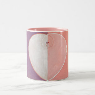 Caneca De Café Em Dois Tons The Dove, No.2, por Hilma af Klint
