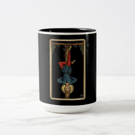 Caneca De Café Em Dois Tons The Hanged Man Tarot