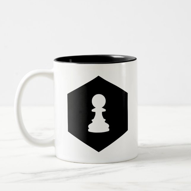 Caneca De Café Em Dois Tons The Pawn (Esquerda)