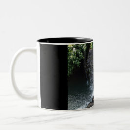 Caneca De Café Em Dois Tons The River Falls Photograph