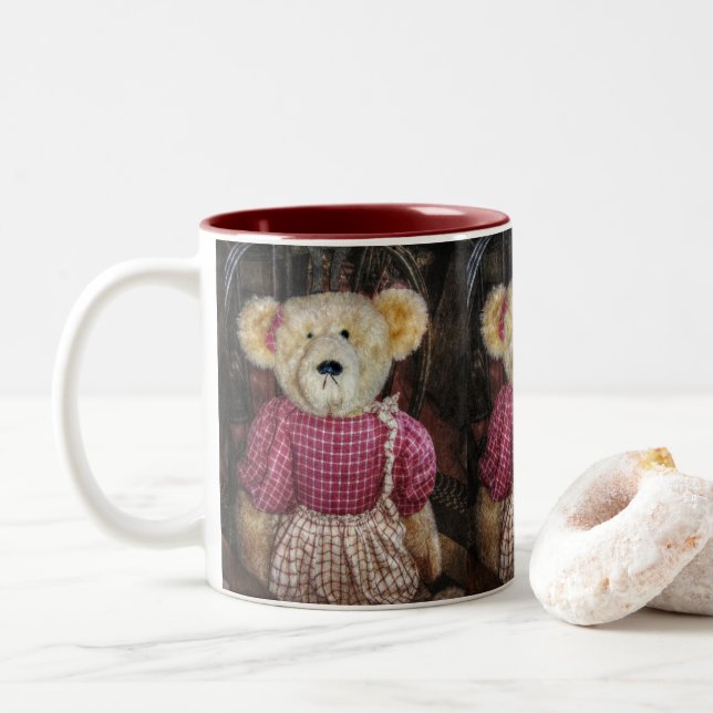 Caneca De Café Em Dois Tons Theodora (Com Donut)