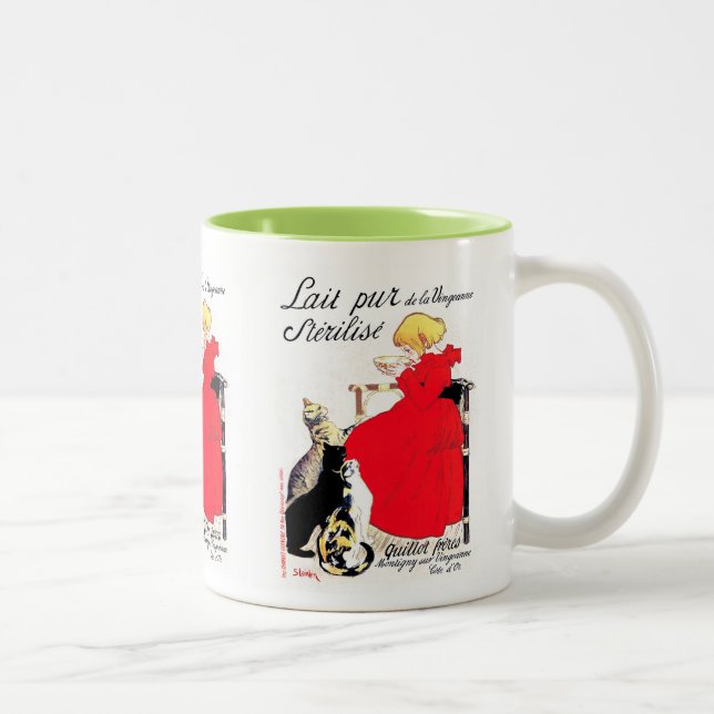 Caneca De Café Em Dois Tons Théophile Alexandre Steinlen (Direita)