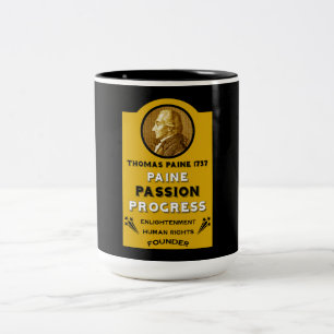 Caneca De Café Em Dois Tons Thomas Paine