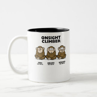 Caneca De Café Em Dois Tons Three Wise Monkeys