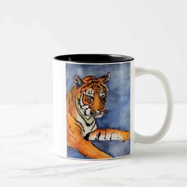 Caneca De Café Em Dois Tons Tiger Mug (Direita)