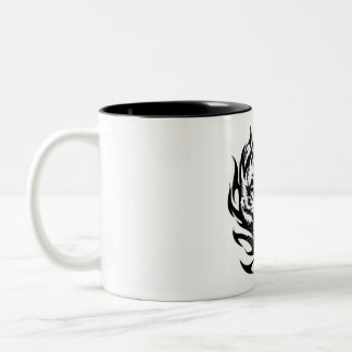 Caneca De Café Em Dois Tons Tiger Spirit Mug Tribal