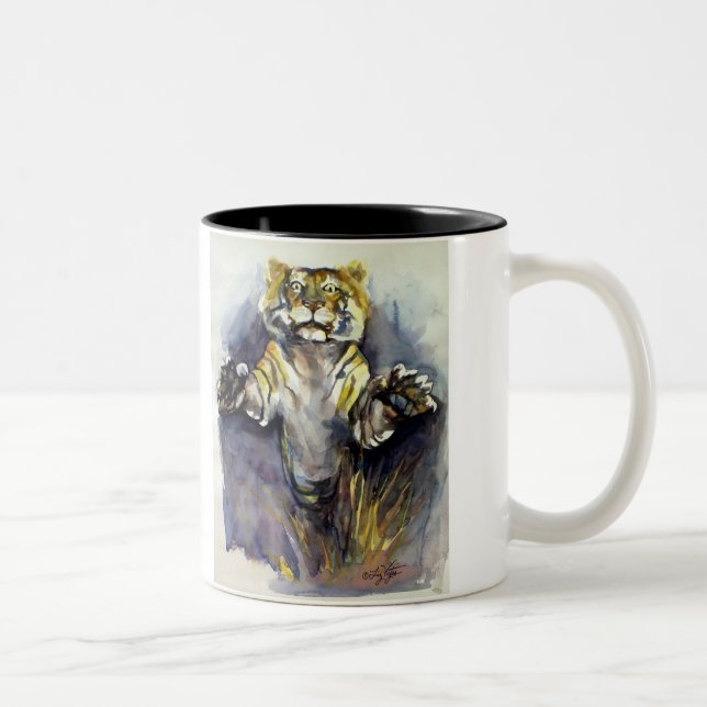 Caneca De Café Em Dois Tons Tiger Tiger Mug (Direita)