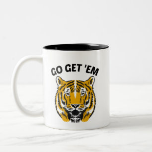 CANECA DE CAFÉ EM DOIS TONS TIGER VÁ SEGUIR ELES