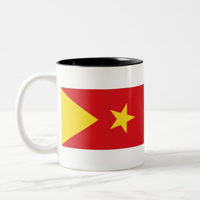 Caneca De Café Em Dois Tons Tigray (Esquerda)